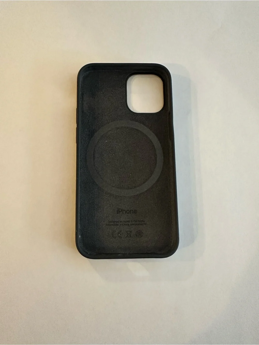 Apple iPhone 12 mini Silicone Case - Black